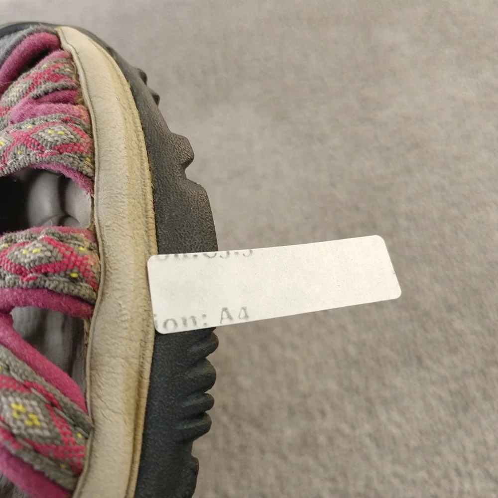 Keen Whisper Womens 6.5 Sandals Purple Pink Bungee Cord Waterproof Shoes